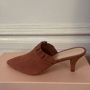 Loeffler Randall Berkley Kitten Heel in Dusty Rose